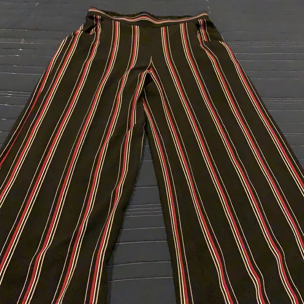 Wide leg palazzo pants